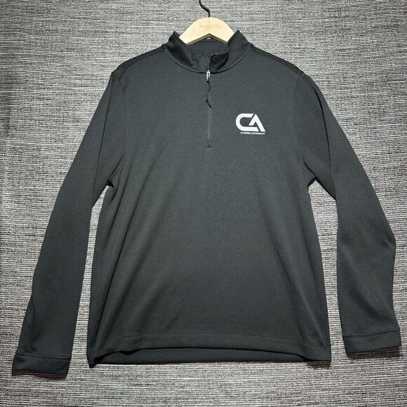 RHONE Other - Rhone Sweater Men's Size L Black 1/4 Zip Pullover Long Sleeve Knit Soft Commuter